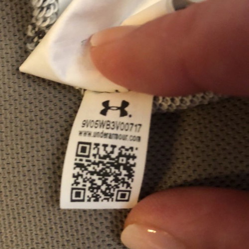 Under Armour dress used, gray, size S fitting M