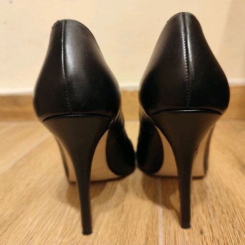 Mourtzi black stiletto shoe like new, size 38