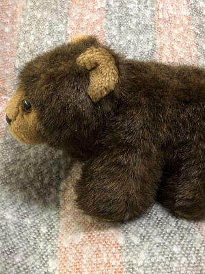 Plush teddy bear toy used, sound not working