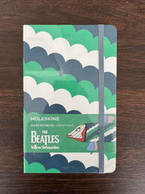 Moleskine The Beatles Yellow Submarine limited edition ruled notebook