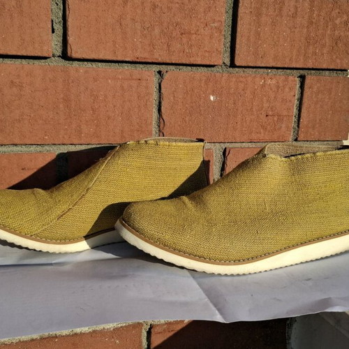 Women's ankle boots used, elastic upper, coconut fiber material, size 40-40.5