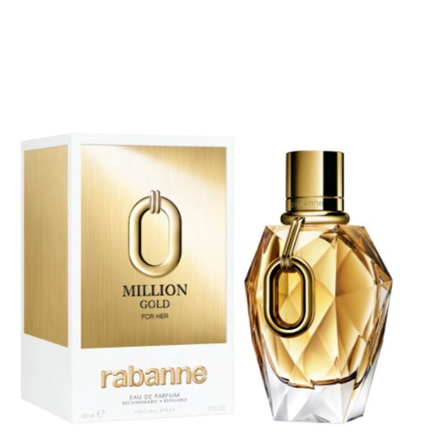 Million Gold Eau de Parfum 90ml rabanne new