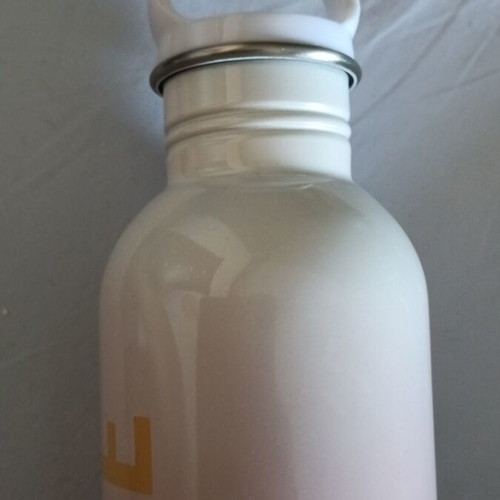 Thermos used, color changing with hot liquid