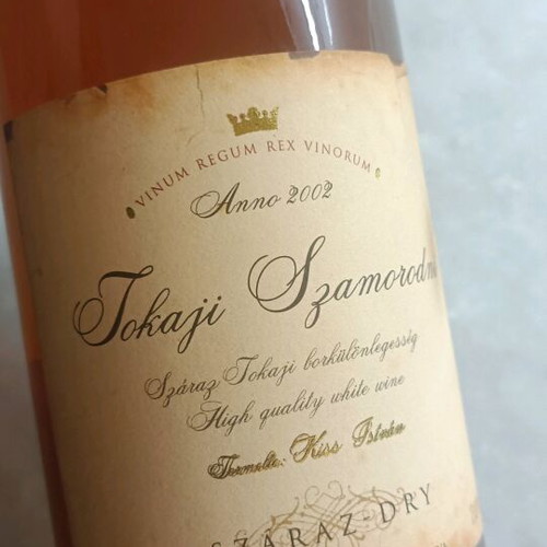 Tokaji Szamorodni Száraz 2002 wine new