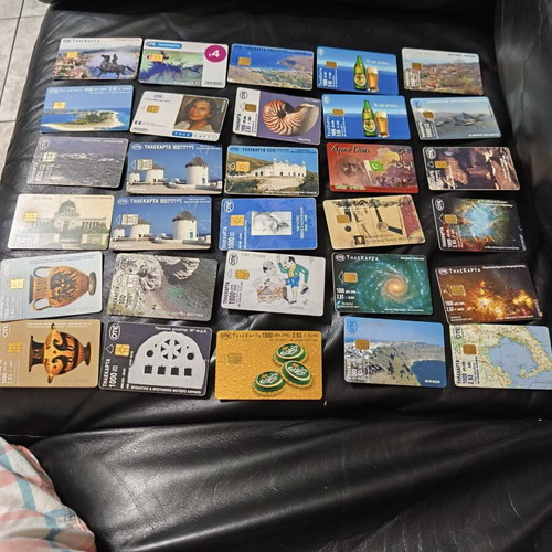 Phone cards used, pack of 140