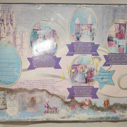 Barbie Swan Lake Enchanted Castle Mattel 2003 new