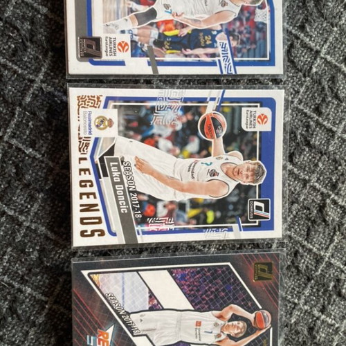 Luka Dončić Donruss EuroLeague 2017-18 Bundle x3 New