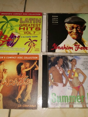Latin and Latin jazz CDs used, set