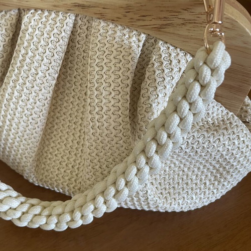 Clutch bag new, beige, 30cm x 9cm x 16cm