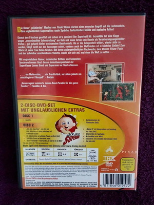 Disney Pixar Die Unglaublichen 2-Disc DVD Set like new, German