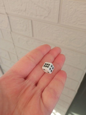 Small dice like new
