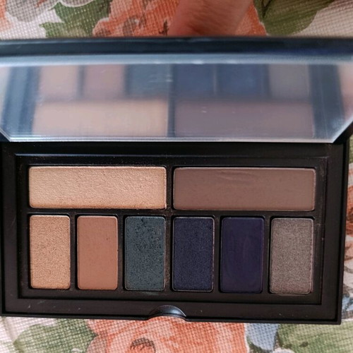 Smashbox Cover Shot Denim Eyeshadow Palette used