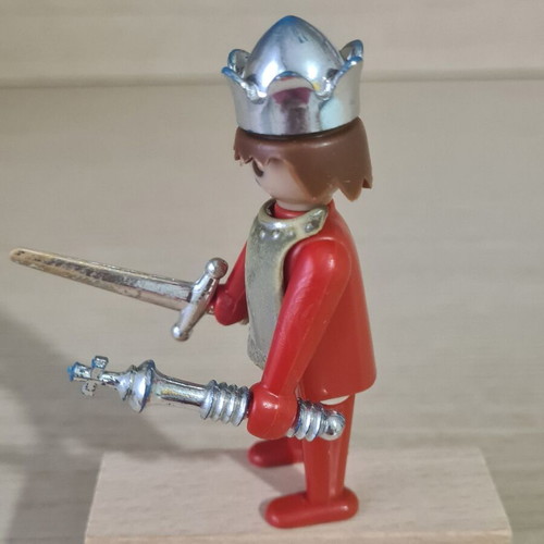 Playmobil King with Horse used, Knights theme