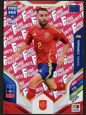 2026 FIFA 365 Adrenalyn XL FAN22 Carvajal card like new