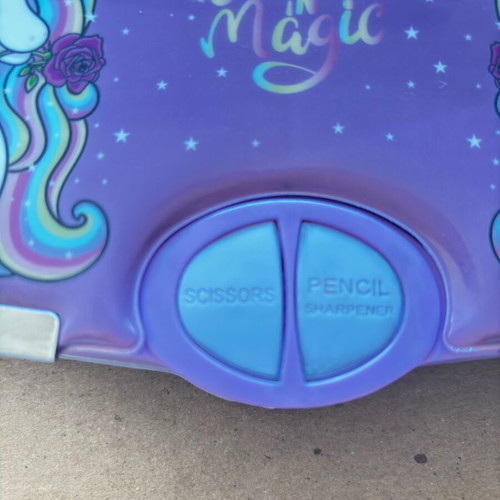 Believe in Magic school pencil case with compartments