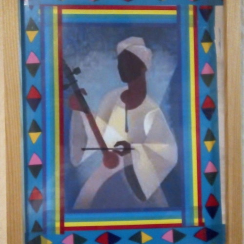 Two small used frames with ethnic Arabia theme