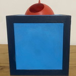 3D printed Scrooge McDuck treasure safe piggy bank hand-painted