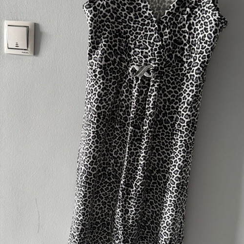 Summer dress new, black and white, size M
