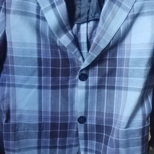Wesc Men's Jacket Medium like new, gray and purple