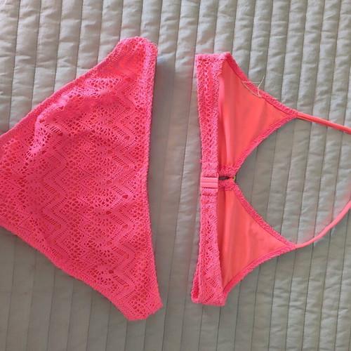 Calzedonia triple set embroidered swimsuit shorts like new, No 14