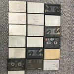 BASF Emtec chrome cassettes used, pack of 19, recorded in good condition