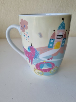 Vicko Unicorn & Castle Mug 330ml