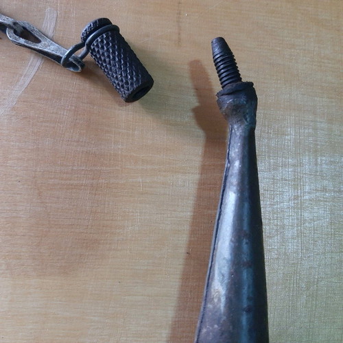 German World War II oil can used, collectible