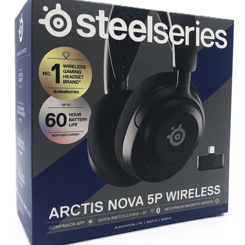 Steelseries Arctis Nova 5P gaming headphones new