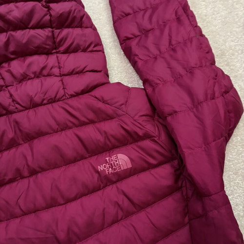 The North Face Pink Quince women's lightweight down jacket XS