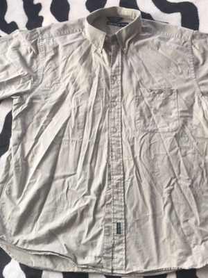 Nautica men's shirt beige like new, XXL 3XL