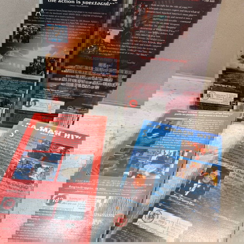 Steven Seagal συλλογή 4 βιντεοκασέτες μεταχειρισμένες, αγγλικές χωρίς υπότιτλους