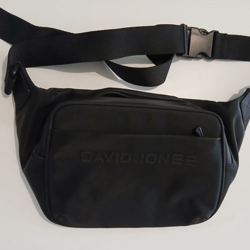 David Jones waist bag, black