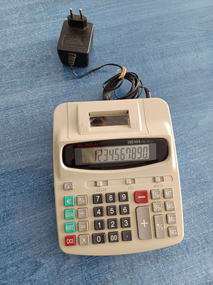 Sigma TRS 610 P calculator new with printing and power adapter