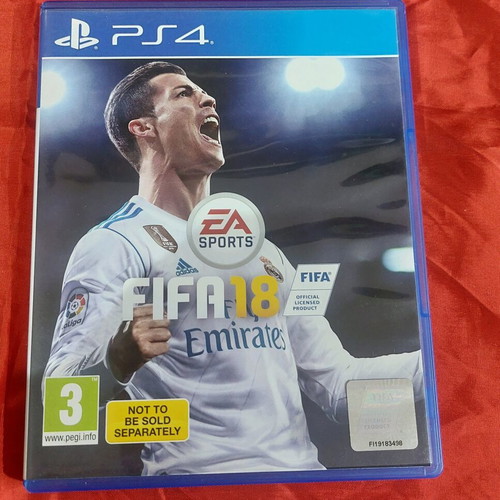 FIFA 18 PlayStation 4 game like new with box