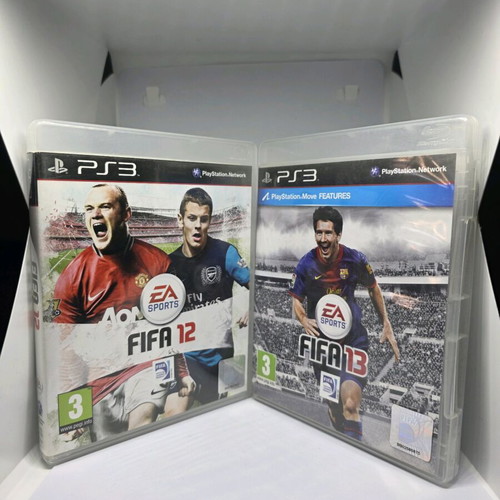 FIFA 12 and FIFA 13 PS3 games used, sports