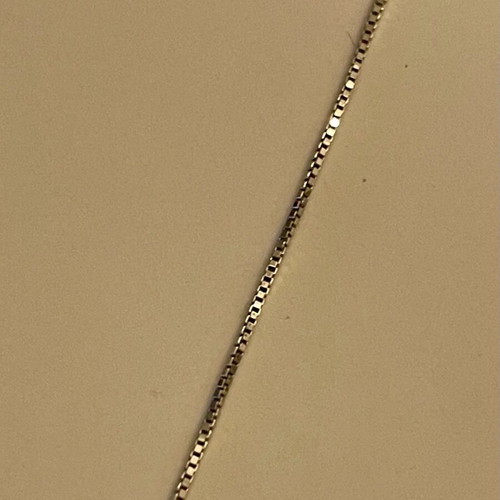Silver 925 chain like new, lengths 40 and 45 cm