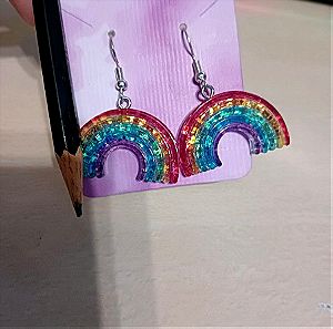 Ουράνιο τόξο earrings rainbow pride σκουλαρίκια