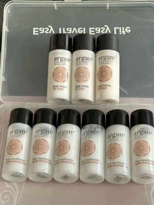Hair conditioner Argan source 30ml and body lotion 30ml new