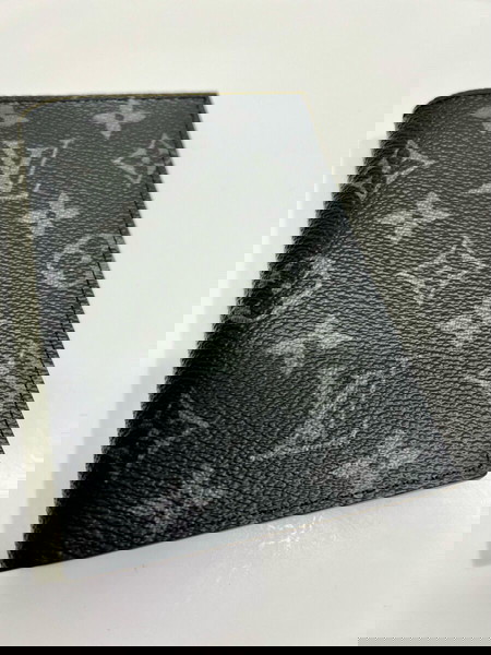 Louis Vuitton passport holder Monogram Eclipse