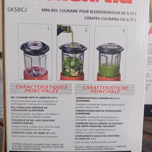 KitchenAid blender jug 0.75lit new