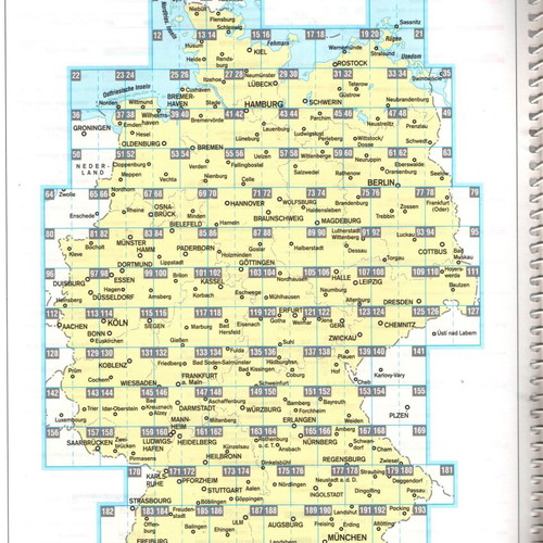 Road Atlas Germany Austria Switzerland Europa new