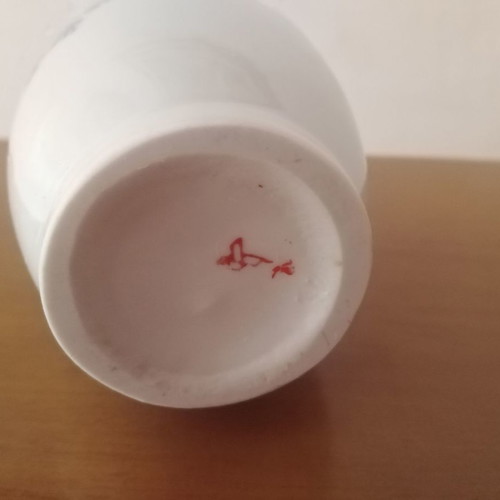 GZHEL small vase new, 12 centimeters