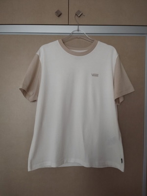 T-shirt Vans γυναικείο μέγεθος L καινούργιο, μπεζ