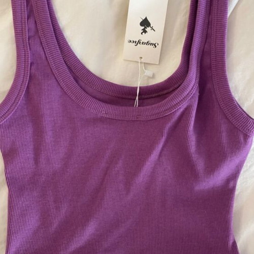SugarFree top new, purple, size XS