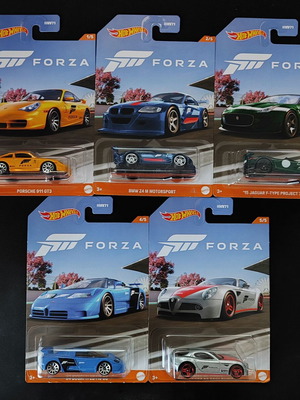 Hot Wheels Forza Series 2023 complete set new