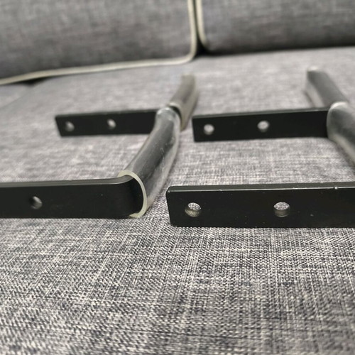 Wall mounting hooks new, set of 4 metal with screws