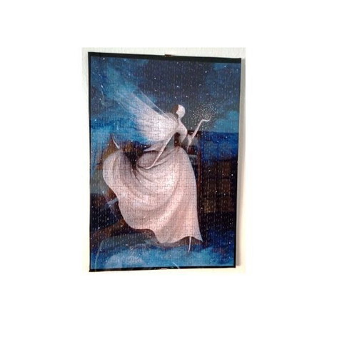 The Night Fairy framed puzzle art like new 35x50cm