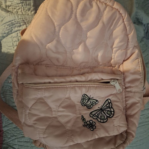 Children's backpack like new, pink