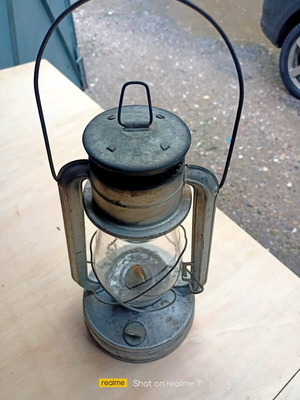 Windproof gas lantern used