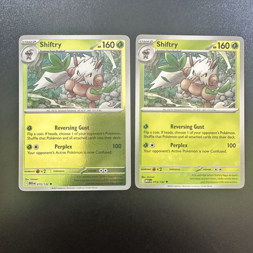 Shiftry 015/132 Mega Evolution Pokemon card set